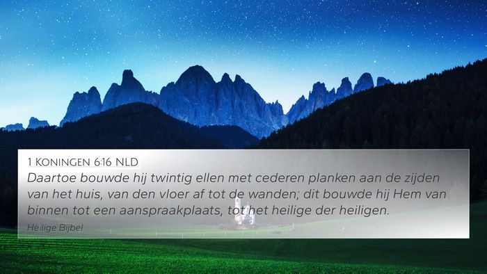 1 Koningen 6:16 NLD Bible Verse Image