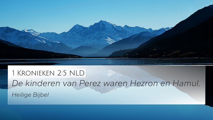 1 Kronieken 2:5 NLD Bible Verse Image