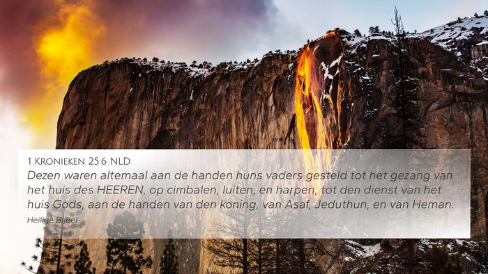 1 Kronieken 25:6 NLD Bible Verse Image