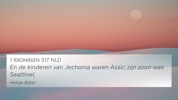 1 Kronieken 3:17 NLD Bible Verse Image