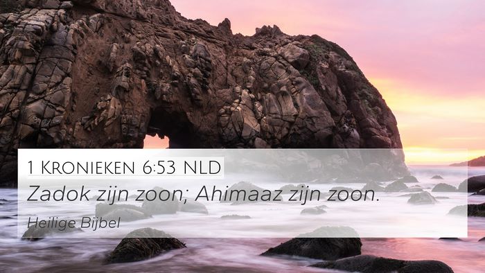 1 Kronieken 6:53 NLD Bible Verse Image