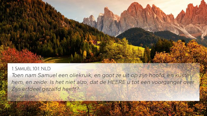 1 Samuël 10:1 NLD Bible Verse Image