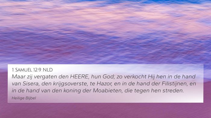 1 Samuël 12:9 NLD Bible Verse Image