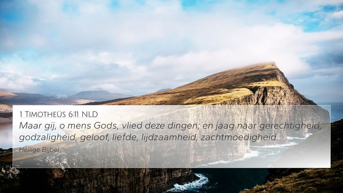 1 Timotheüs 6:11 NLD Bible Verse Image