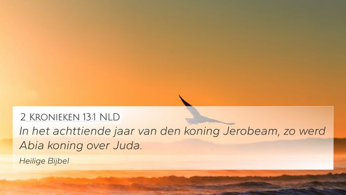 2 Kronieken 13:1 NLD Bible Verse Image
