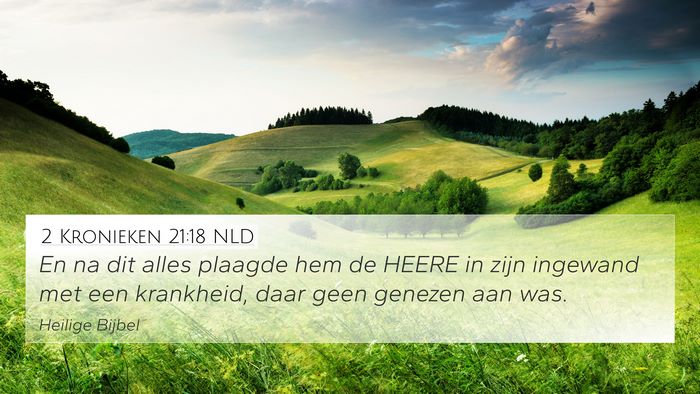 2 Kronieken 21:18 NLD Bible Verse Image