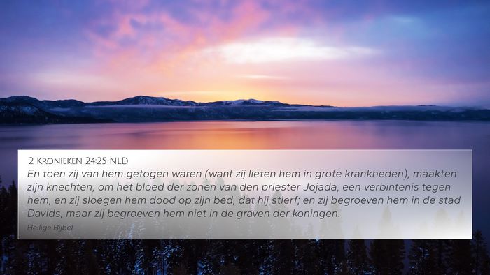 2 Kronieken 24:25 NLD Bible Verse Image