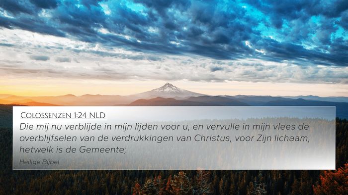 Colossenzen 1:24 NLD Bible Verse Image