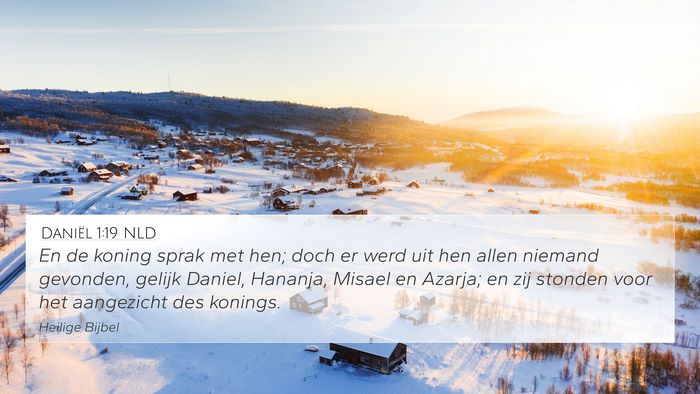 Daniël 1:19 NLD Bible Verse Image