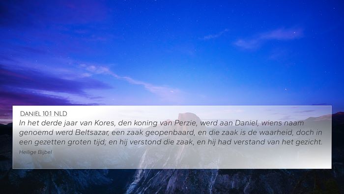 Daniël 10:1 NLD Bible Verse Image