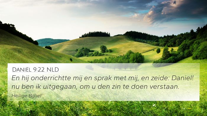 Daniël 9:22 NLD Bible Verse Image