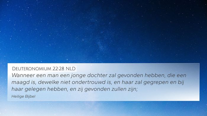 Deuteronomium 22:28 NLD 4K Wallpaper - Wanneer een man een jonge dochter zal gevonden - 4K Wallpaper Bible Verse