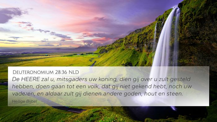 Deuteronomium 28:36 NLD Bible Verse Image