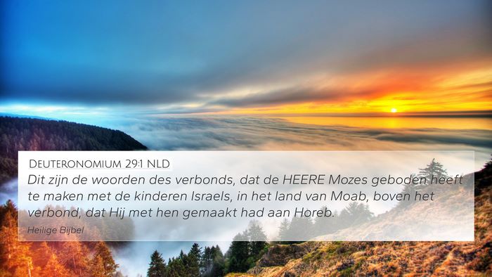 Deuteronomium 29:1 NLD Bible Verse Image