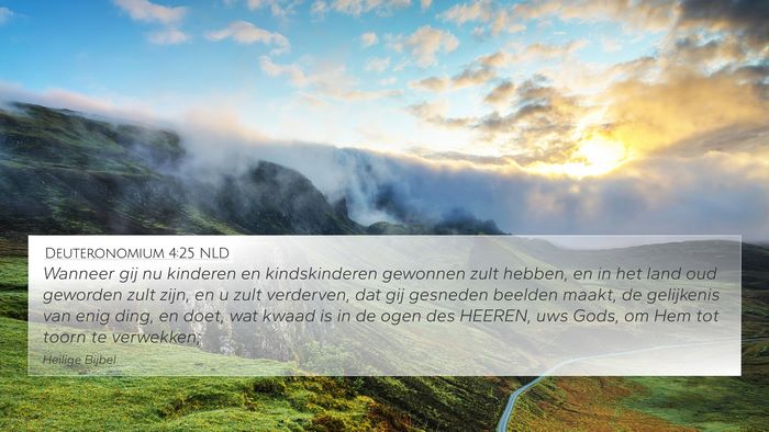 Deuteronomium 4:25 NLD Bible Verse Image