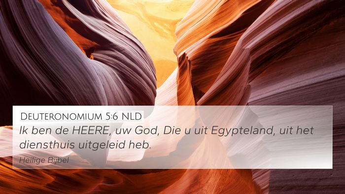 Deuteronomium 5:6 NLD 4K Wallpaper - Ik ben de HEERE, uw God, Die u uit Egypteland, - 4K Wallpaper Bible Verse