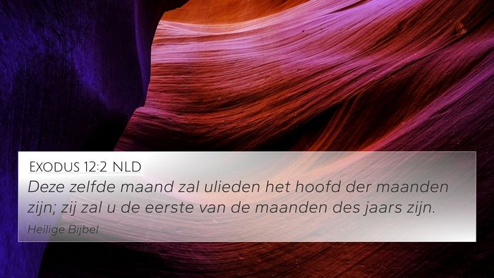 Exodus 12:2 NLD Bible Verse Image