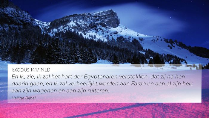 Exodus 14:17 NLD Bible Verse Image