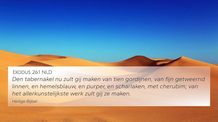 Exodus 26:1 NLD Bible Verse Image