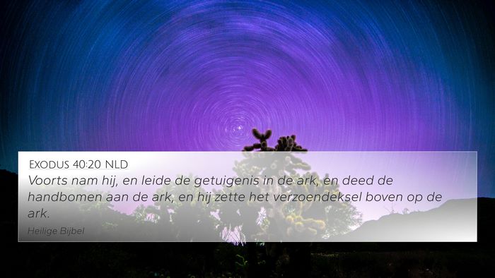 Exodus 40:20 NLD Bible Verse Image