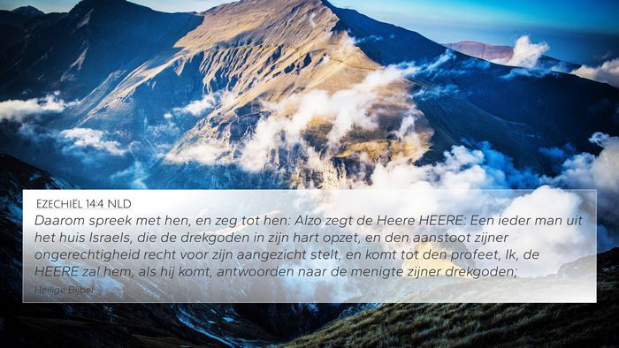 Ezechiël 14:4 NLD Bible Verse Image