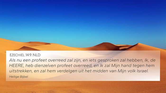 Ezechiël 14:9 NLD Bible Verse Image