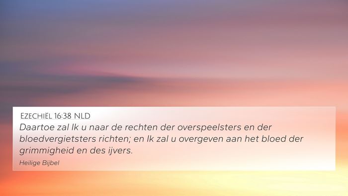 Ezechiël 16:38 NLD Bible Verse Image