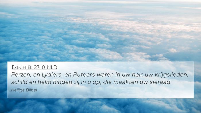 Ezechiël 27:10 NLD Bible Verse Image