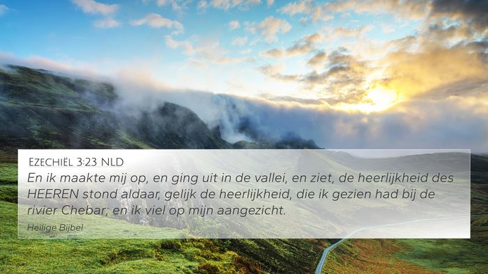 Ezechiël 3:23 NLD Bible Verse Image