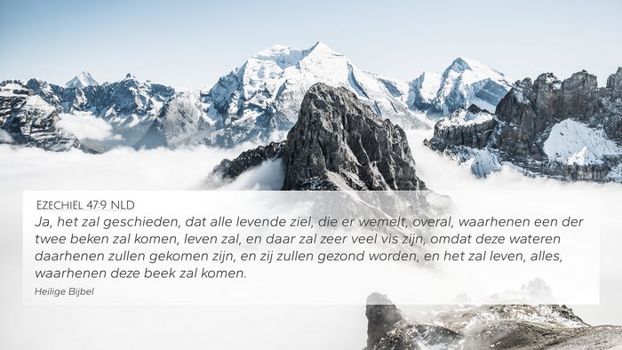 Ezechiël 47:9 NLD Bible Verse Image