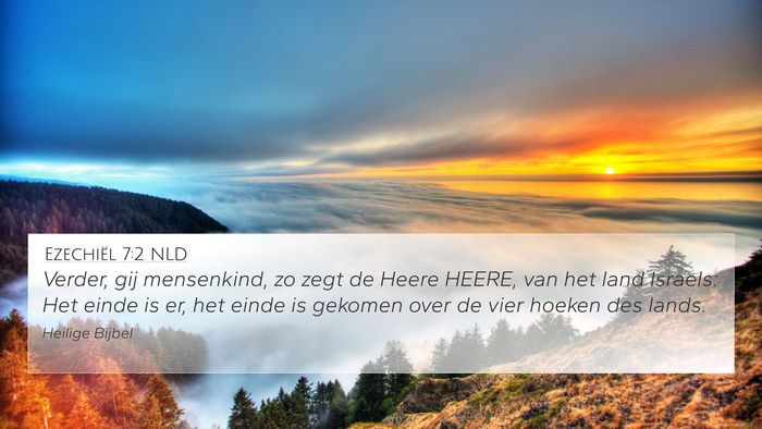Ezechiël 7:2 NLD Bible Verse Image