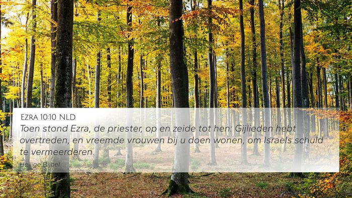 Ezra 10:10 NLD Bible Verse Image