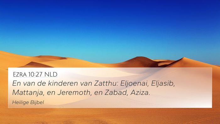Ezra 10:27 NLD Bible Verse Image