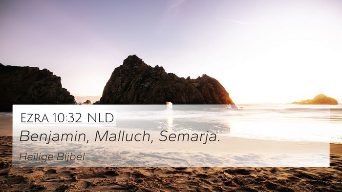 Ezra 10:32 NLD 4K Wallpaper - Benjamin, Malluch, - 4K Wallpaper Bible Verse