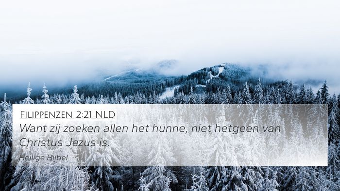 Filippenzen 2:21 NLD Bible Verse Image