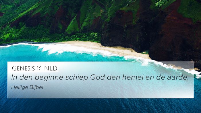 Genesis 1:1 NLD Bible Verse Image