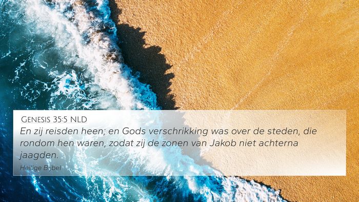 Genesis 35:5 NLD Bible Verse Image