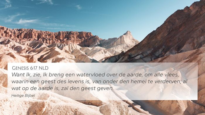 Genesis 6:17 NLD Bible Verse Image