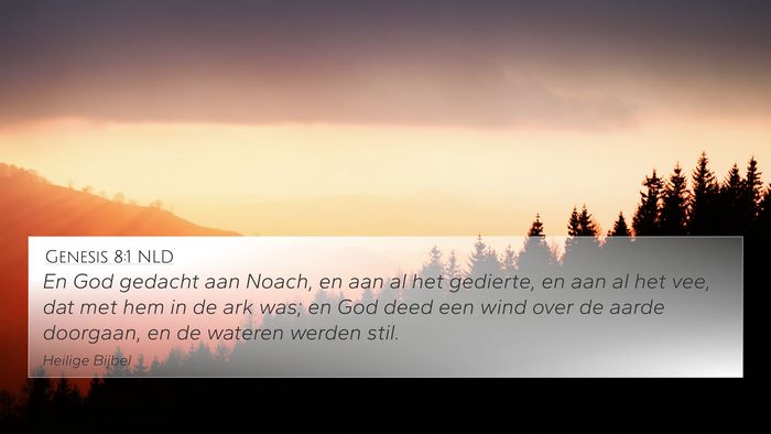 Genesis 8:1 NLD Bible Verse Image