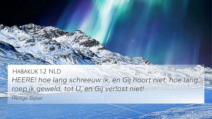 Habakuk 1:2 NLD Bible Verse Image