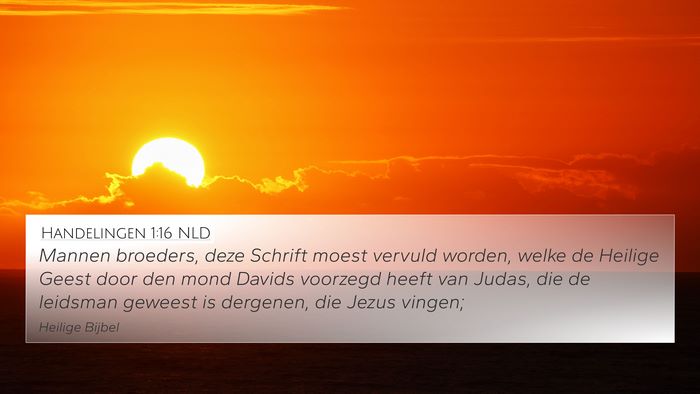 Handelingen 1:16 NLD Bible Verse Image