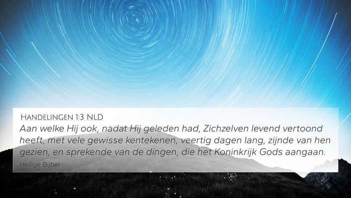 Handelingen 1:3 NLD Bible Verse Image