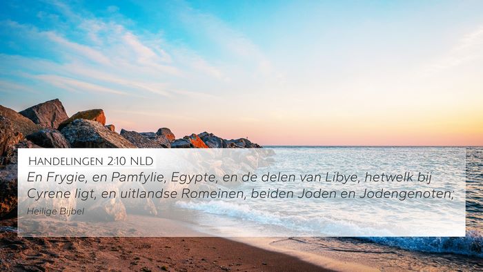 Handelingen 2:10 NLD Bible Verse Image