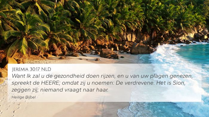 Jeremia 30:17 NLD Bible Verse Image