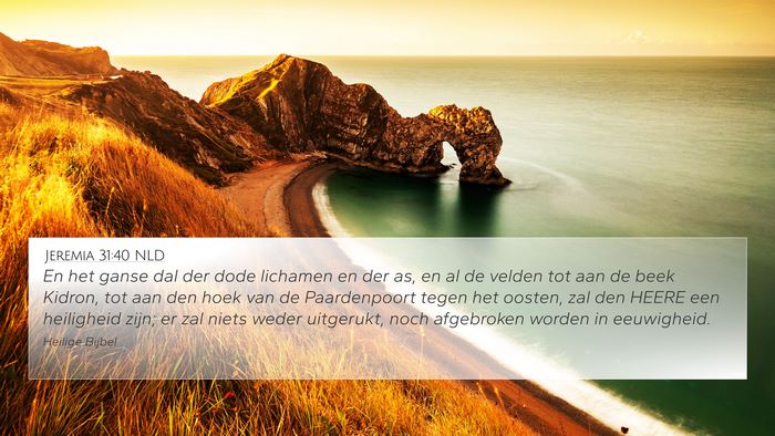 Jeremia 31:40 NLD Bible Verse Image