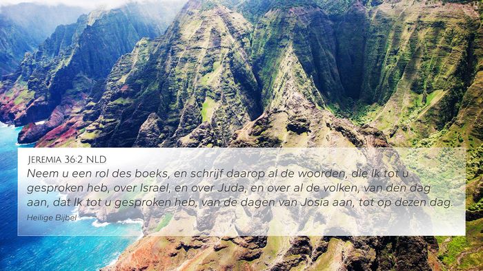 Jeremia 36:2 NLD Bible Verse Image