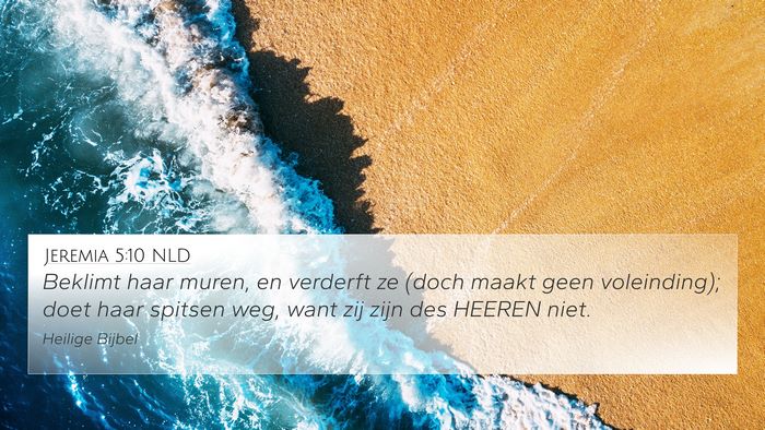Jeremia 5:10 NLD Bible Verse Image