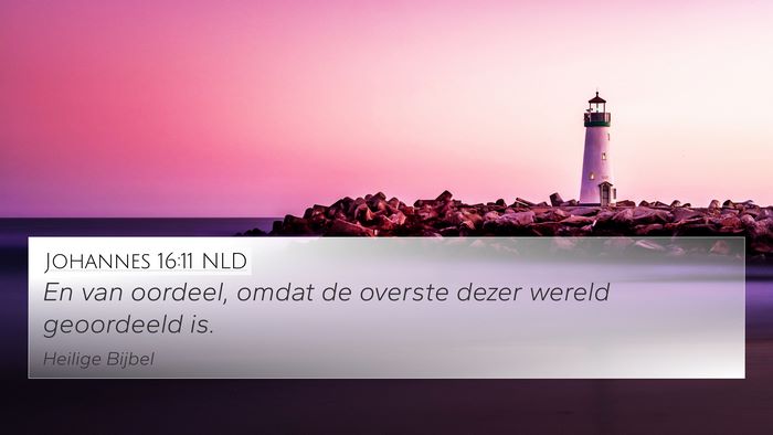 Johannes 16:11 NLD Bible Verse Image