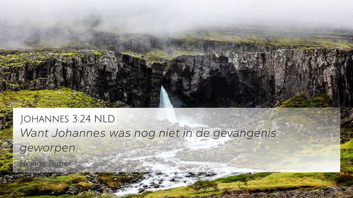 Johannes 3:24 NLD Bible Verse Image