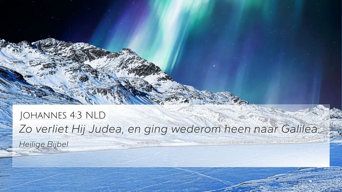 Johannes 4:3 NLD Bible Verse Image